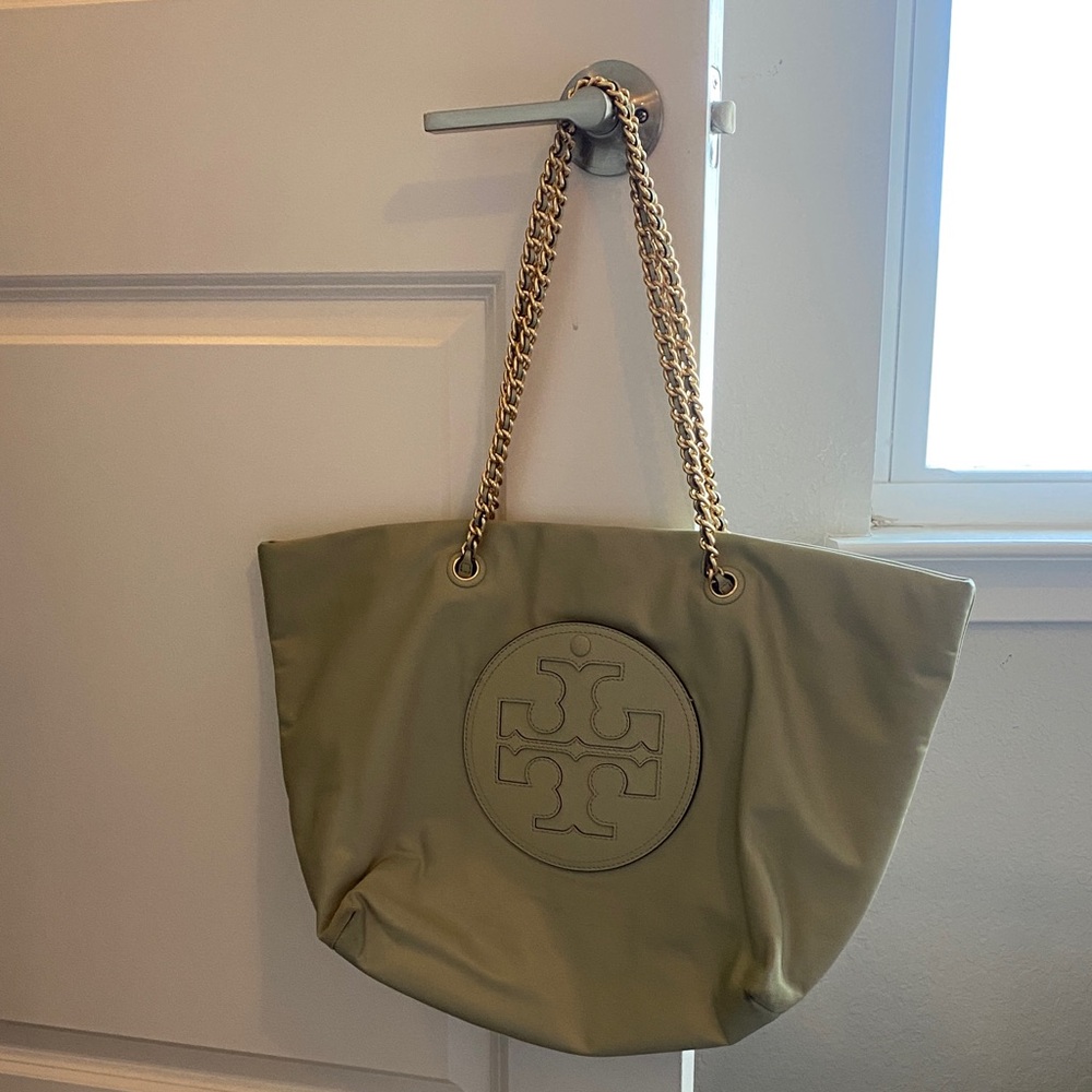 Tory Burch tote bag with chain strap